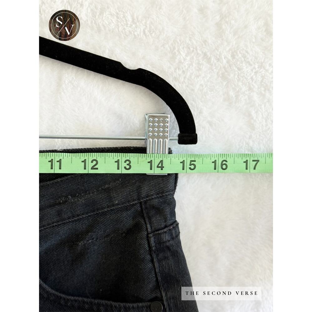 One Teaspoon Black Bonita Low Waist Black Skirt Size 26 - Picture 7 of 11